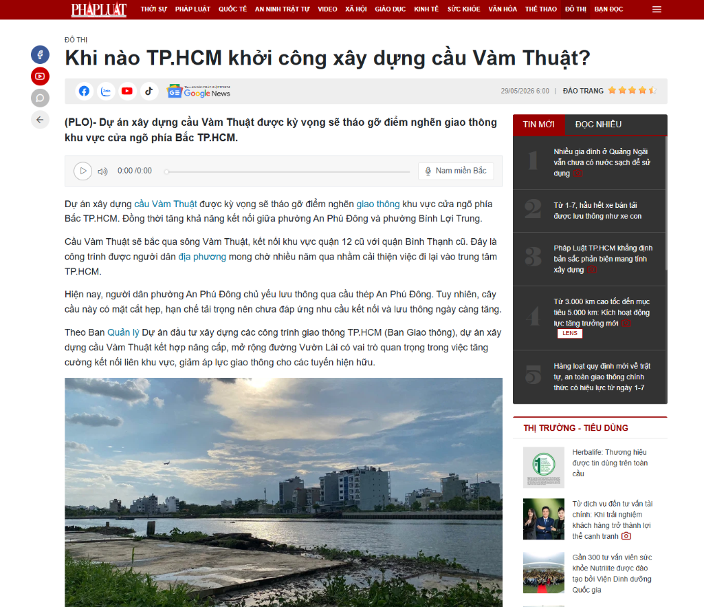 Cầu Vàm Thuật